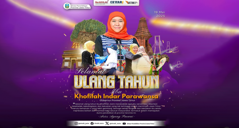 SELAMAT ULANG TAHUN IBU KHOFIFAH INDAR PARAWANSA