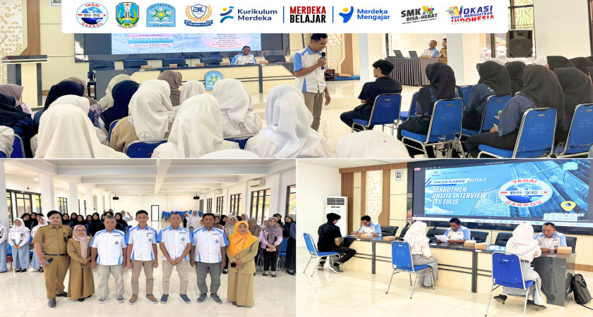 BKK SMKN 2 Tuban Buka Pekan Karier Batch 2, Hadirkan LPK YAGAI GAKKOU Kediri untuk Rekrutmen Tenaga Kerja