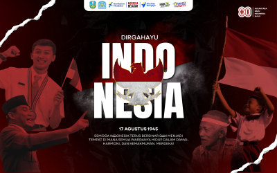 Dirgahayu Republik Indonesia ke-80! Bersatu, Berdaulat, Rakyat Sejahtera, Indonesia Maju